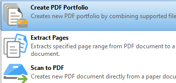 Create PDF Portfolio Files