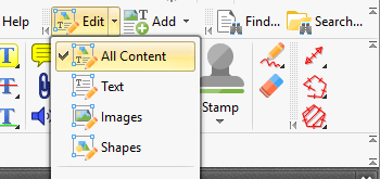 Edit the Base Content of Documents