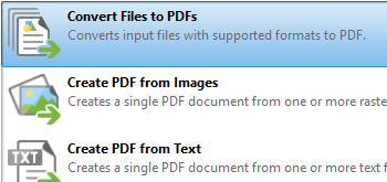 Create PDF Files