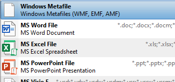 Convert Windows Metafiles to PDF