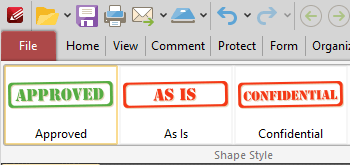 Add Stamps to Documents