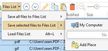 Clipboard Support for 'Choose Input Files' Action